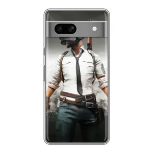 Чехол PUBG для Гугл Пиксель 7А (AlphaPrint)