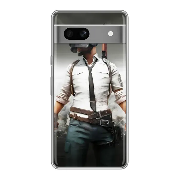 Чехол с принтом «Пабг мен» для Google Pixel 7A Чехол с принтом «Пабг мен» для Google Pixel 7A