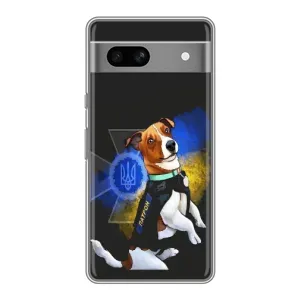 Чохли з картинкою собаки Патрон для Google Pixel 7A (AlphaPrint) (Патрон собачка)