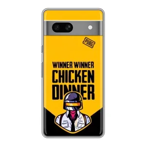 Чехол с принтом «Pubg шлем» для Google Pixel 7A