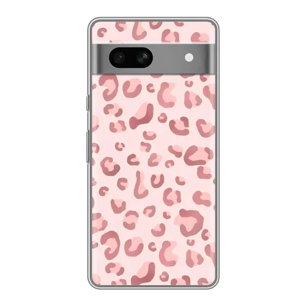 Чехол с принтом «Розовый леопард» для Google Pixel 7A Чехол с принтом «Розовый леопард» для Google Pixel 7A