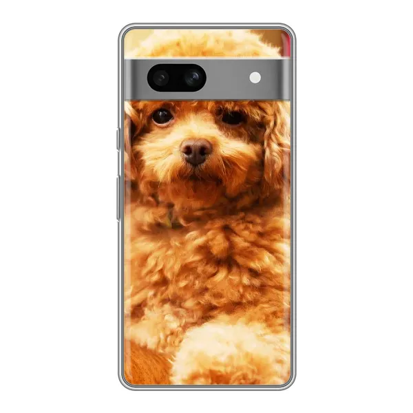 Чехол с принтом «Щенок Бишон» для Google Pixel 7A