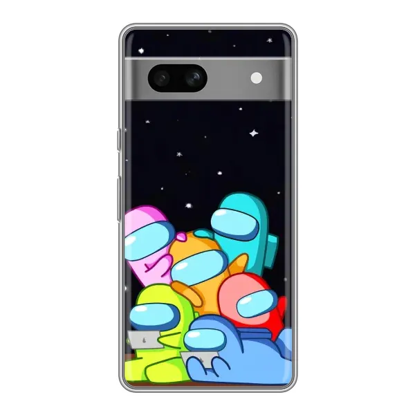 Чехол с принтом «Скины в космосе» для Google Pixel 7A Чехол с принтом «Скины в космосе» для Google Pixel 7A