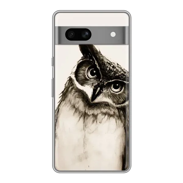 Чехол с принтом «Сова» для Google Pixel 7A