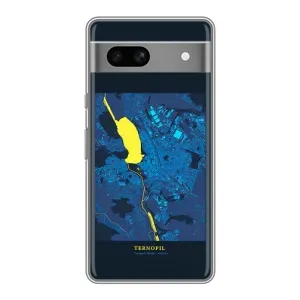 Чехол с принтом «Тернополь» для Google Pixel 7A