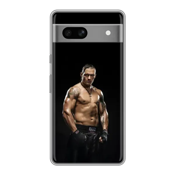 Чохол з принтом «Чемпіон Олександр Усик» для Google Pixel 7A