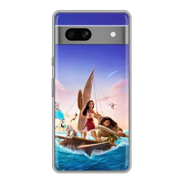 Чехол с принтом «Команда Ваяна Мауи» для Google Pixel 7A