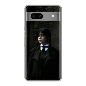 Чехол с принтом «Темный стиль Уэнздей» для Google Pixel 7A