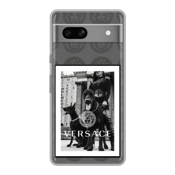 Чехол с принтом «Версаче» для Google Pixel 7A Чехол с принтом «Версаче» для Google Pixel 7A