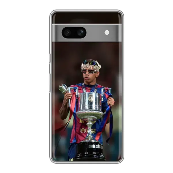 Чехол с принтом «Ямаль с кубком» для Google Pixel 7A