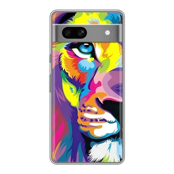 Чехол с принтом «Яркий Лев» для Google Pixel 7A