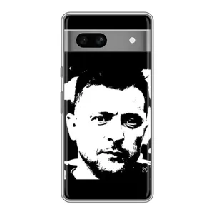 Чехол для Google Pixel 7A (AlphaPrint - с принтом Зеленского)
