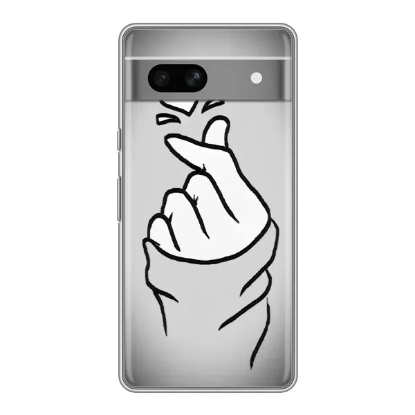 Чехол с принтом «Значок Love» для Google Pixel 7A Чехол с принтом «Значок Love» для Google Pixel 7A
