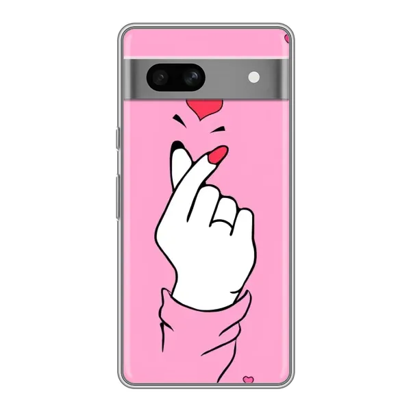 Чехол с принтом «Знак Love» для Google Pixel 7A Чехол с принтом «Знак Love» для Google Pixel 7A