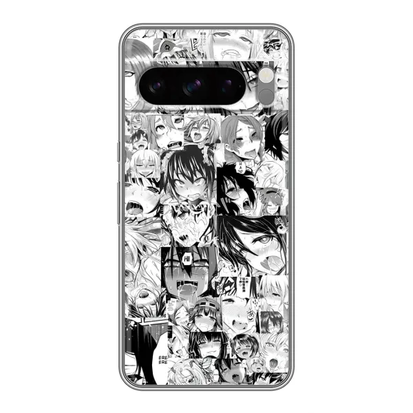 Чехол с принтом «Ahegao manga» для Google Pixel 8 Pro