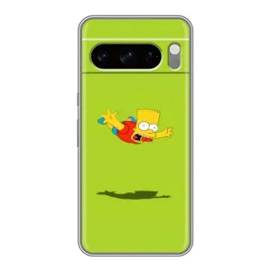 Чjхол з Сімпсонами для Google Pixel 8 Pro (VPrint) (Барт Сімпсон)