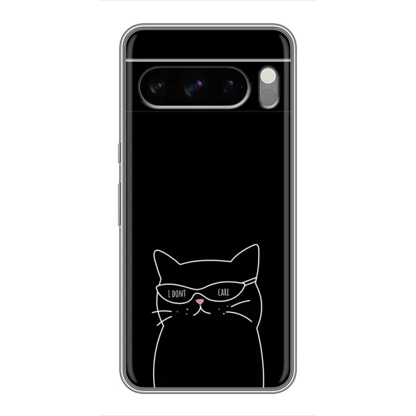 Чохол з принтом «Байдужий кіт» для Google Pixel 8 Pro