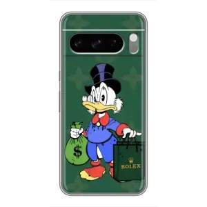 Чехлы для Google Pixel 8 Pro - Скрудж МакДак Louis Vuitton (PREMIUMPrint) (Богатая Утка)