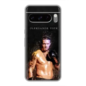 Чехол с принтом «Боксер Александр Усик» для Google Pixel 8 Pro