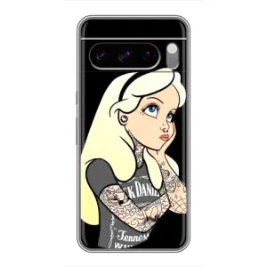 Чехол с принтом «Девочка в тату» для Google Pixel 8 Pro