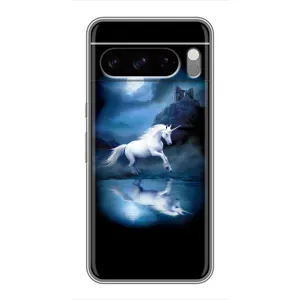 Чехол для Гугл пиксель 8 Про - (Единорожки - Новинки) (AlphaPrint) (Единорог)