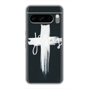 Чехол для Google Pixel 8 Pro (AlphaPrint) - (Христианские) (Иисус)