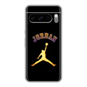 Чохли для Google Pixel 8 Pro - з картинкою JORDAN (AlphaPrint) (Jordan Gold)