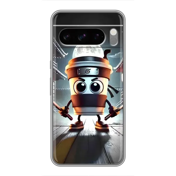 Чохол з принтом «Капучіно асасіно» для Google Pixel 8 Pro Чохол з принтом «Капучіно асасіно» для Google Pixel 8 Pro