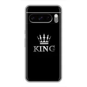 Чехол с принтом «KING» для Google Pixel 8 Pro