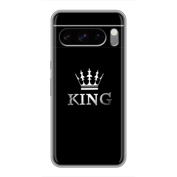 Чехол с принтом «KING» для Google Pixel 8 Pro