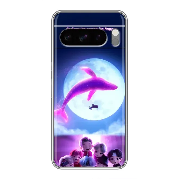 Чехол с принтом «КИТ BTS» для Google Pixel 8 Pro Чехол с принтом «КИТ BTS» для Google Pixel 8 Pro