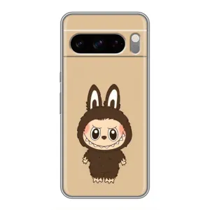 Чехол с Лабубу на Google Pixel 8 Pro (Bored Ape в красном)