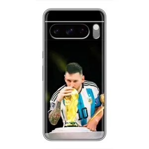 Чохли для Google Pixel 8 Pro (Leo чемпіон) (AlphaPrint) (Кубок Мессі)