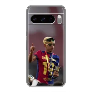 Чехол с футболистом Ламин Ямаль Google Pixel 8 Pro (Lamine Yamal)
