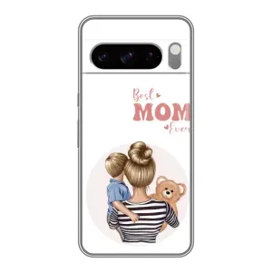 Чехлы для мамы на Google Pixel 8 Pro (Мама и сын)