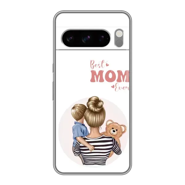 Чехол с принтом «Мама и сын» для Google Pixel 8 Pro