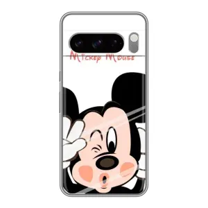 Эксклюзивный чехол для Google Pixel 8 Pro (AlphaPrint - Мультяшные) (Маус Микки)