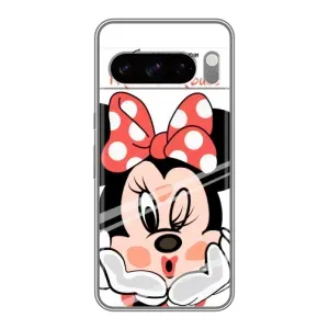 Эксклюзивный чехол для Google Pixel 8 Pro (AlphaPrint - Мультяшные) (Маус Минни)