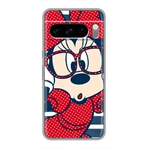 Эксклюзивный чехол для Google Pixel 8 Pro (AlphaPrint - Мультяшные) (Маус в очках)