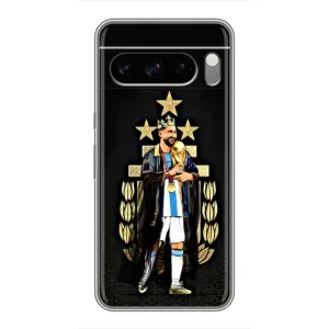 Чохли для Google Pixel 8 Pro (Leo чемпіон) (AlphaPrint) (Мессі Король)