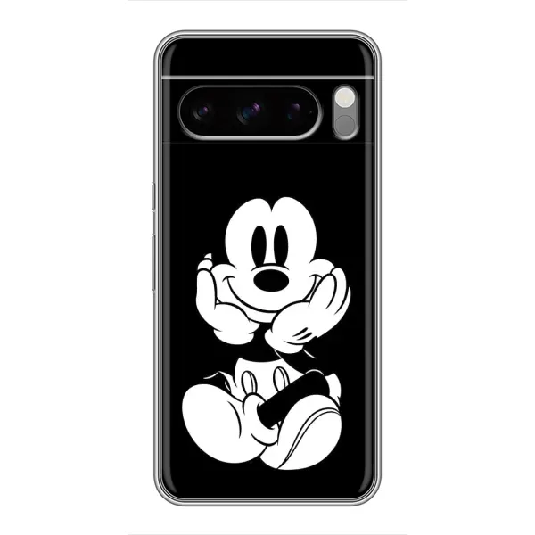 Чехол с принтом «Микки на черном» для Google Pixel 8 Pro Чехол с принтом «Микки на черном» для Google Pixel 8 Pro