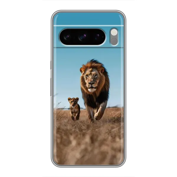 Чохол з принтом «Мусафа та Сімба» для Google Pixel 8 Pro Чохол з принтом «Мусафа та Сімба» для Google Pixel 8 Pro
