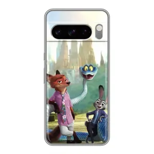 Чохол Зоотрополіс на Google Pixel 8 Pro (Герої мультфільму Зоотрополіс)