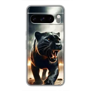 Чехол с принтом «Черная пантера» для Google Pixel 8 Pro