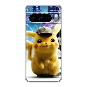 Чохол з принтом «Пікачу в місті» для Google Pixel 8 Pro