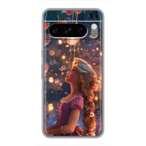 Чехол с принтом «Рапунцель фонарики» для Google Pixel 8 Pro Чехол с принтом «Рапунцель фонарики» для Google Pixel 8 Pro