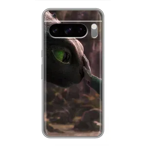 Чехол как приручить дракона на Google Pixel 8 Pro (Сцена с драконом)