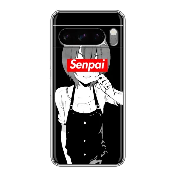 Чехол с принтом «Senpai» для Google Pixel 8 Pro