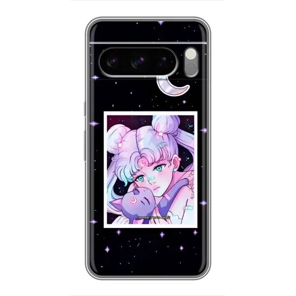 Чехол с принтом «Сейлор Мун» для Google Pixel 8 Pro