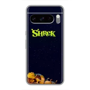 Чохол з мультфільмом Шрек на Google Pixel 8 Pro (Відпочиваючий Шрек)